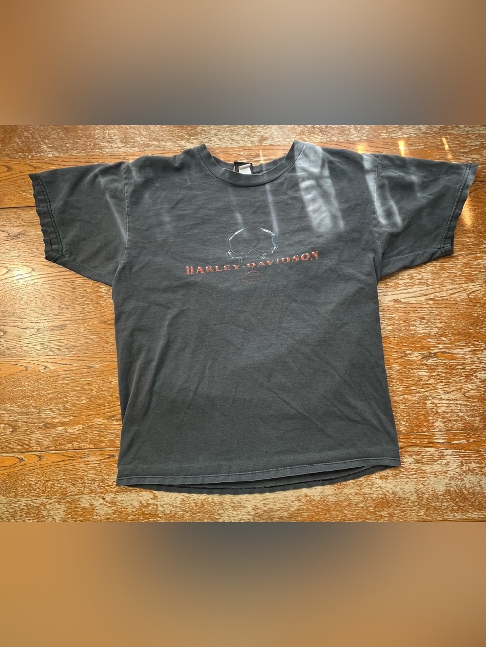 Vintage Y3K Harley-Davidson t-shirt from a dealer in Racine, Wisconsin Size XL